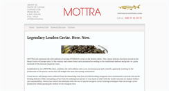 Desktop Screenshot of mottra-caviar.co.uk